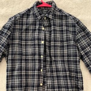 Grey Plaid Flannel